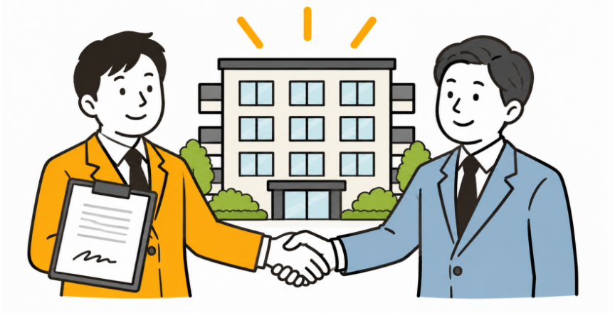 表面利回りと実質利回りの差を抑えやすいことを示すイラスト